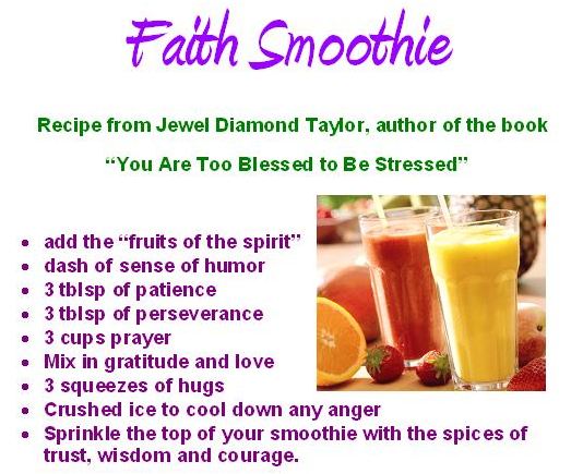 Faith Smoothie Recipe